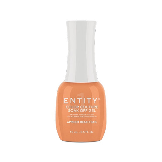 Entity Gel Branded Apricot Beach-themed Handy Bag with 15 Milliliters (0.5 Fluid Ounce) Capacity #619