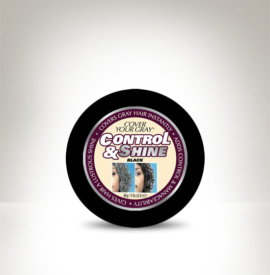 1.2 oz Black Cover Your Gray Hair Product with Control and Shine