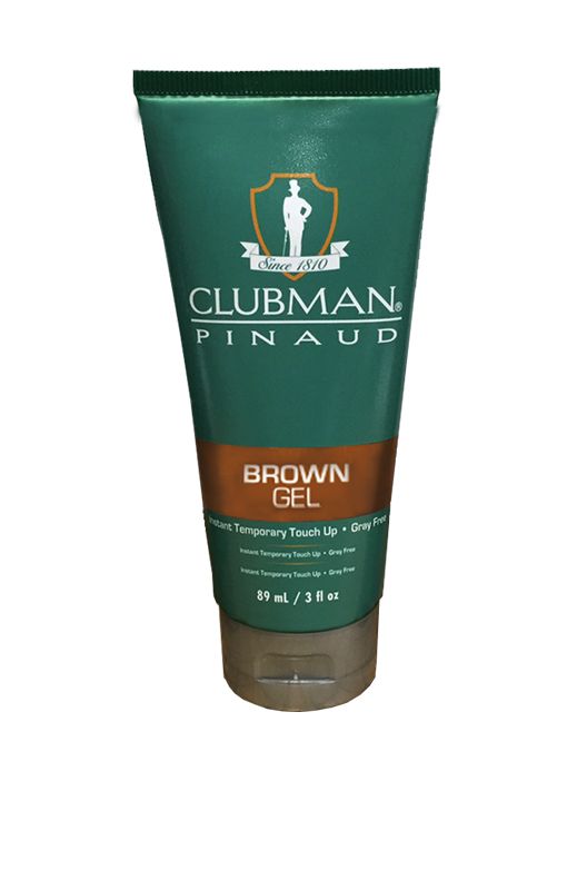 3 oz Clubman Temporary Brown Styling Gel #66299