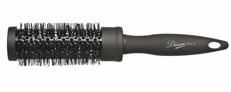 1.25-Inch Diane Charcoal Stylish Round Hair Brush #D9614