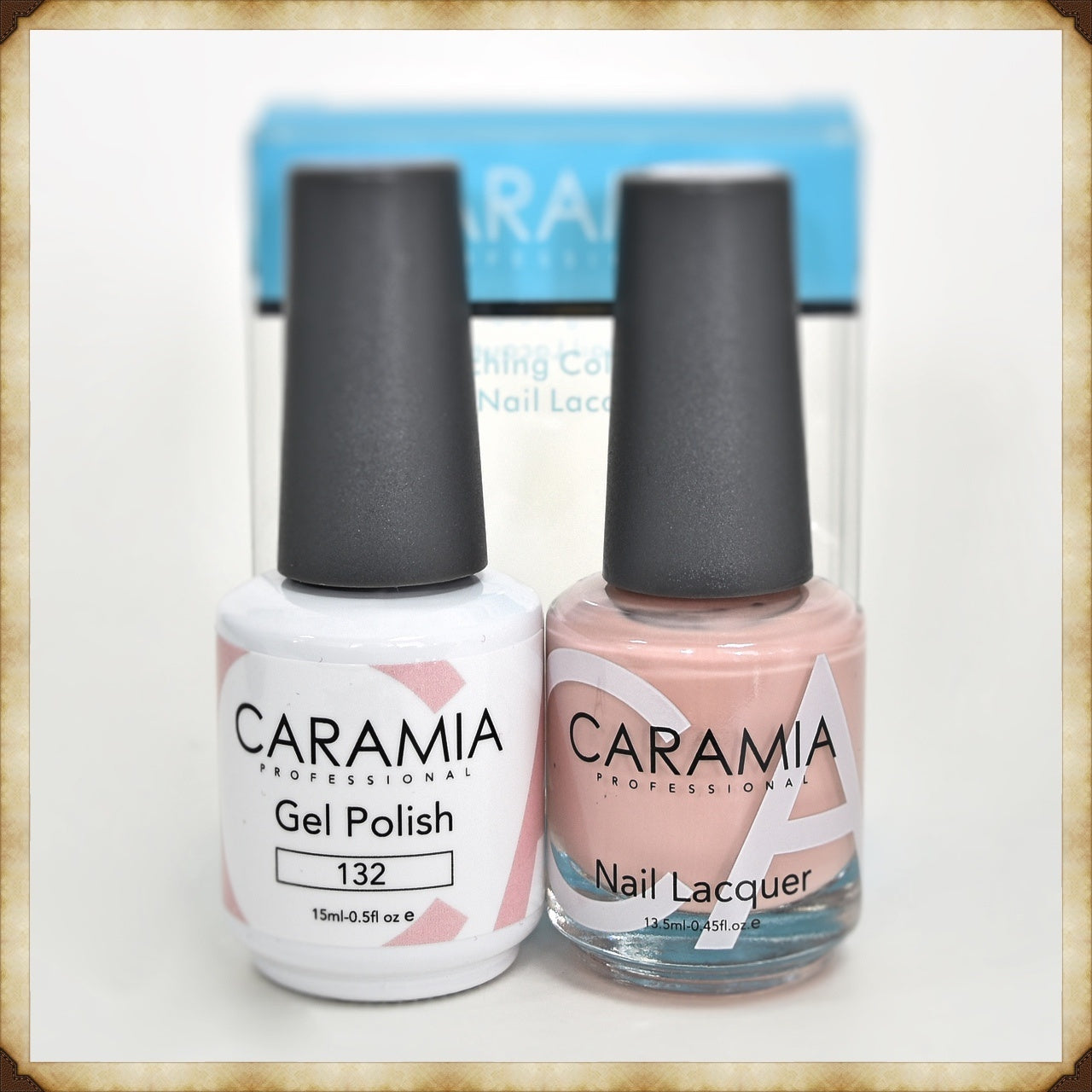 Caramia Dual - Function Gel and Lacquer Set, Item Number 132