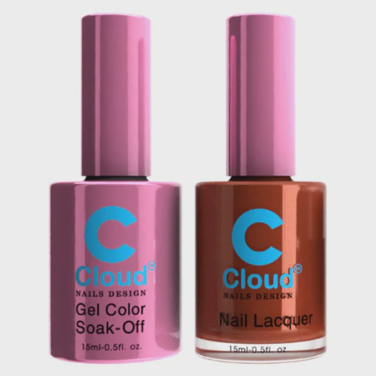 Chisel Cloud Duo Set: Premium Gel Polish and Traditional Lacquer from Hawaii Collection #228