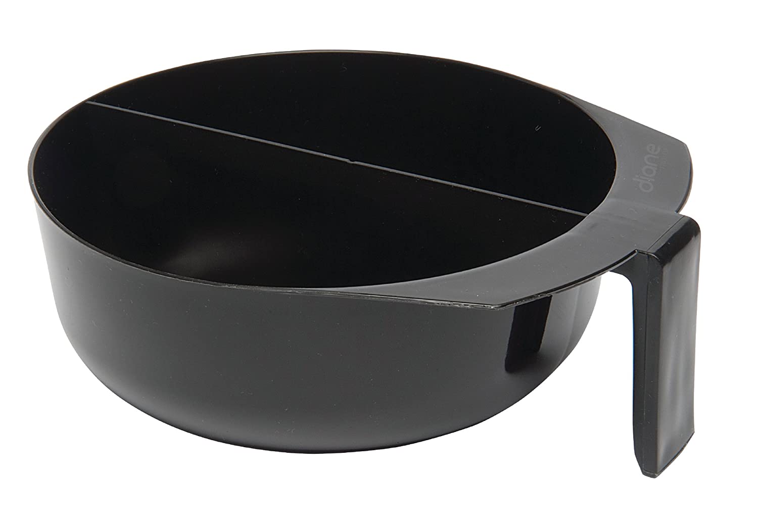Diane Professional 12 Ounce Divided Tinting Bowl in Sleek Black - Model DAA004