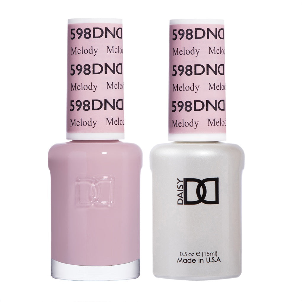 DND Duo Gel Polish and Lacquer Set - Melody #598