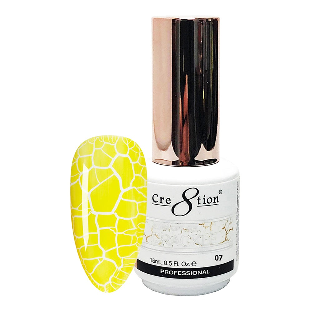 Cre8tion #07 High - Quality Soak - Off Crackle Gel