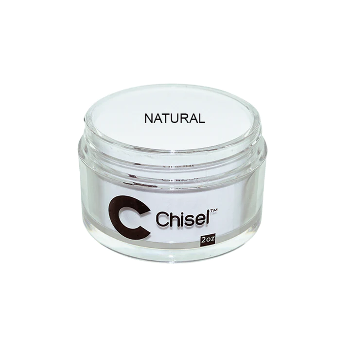 2 oz Natural Chisel Acrylic and Dipping Powder for Colorful Nail Designs
