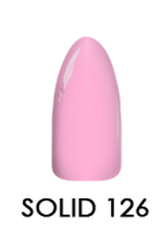 2 oz Solid Chisel Acrylic and Dipping Powder - Ideal for Nail Art Creation, Product Code 126