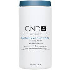 CND Professional Retention+ Bright White Opaque Sculpting Powder - 32 Ounce Container #03747