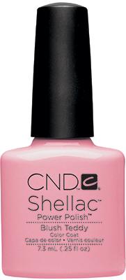 CND Shellac Gel Polish - Blush Teddy Color, 0.25 Fluid Ounce