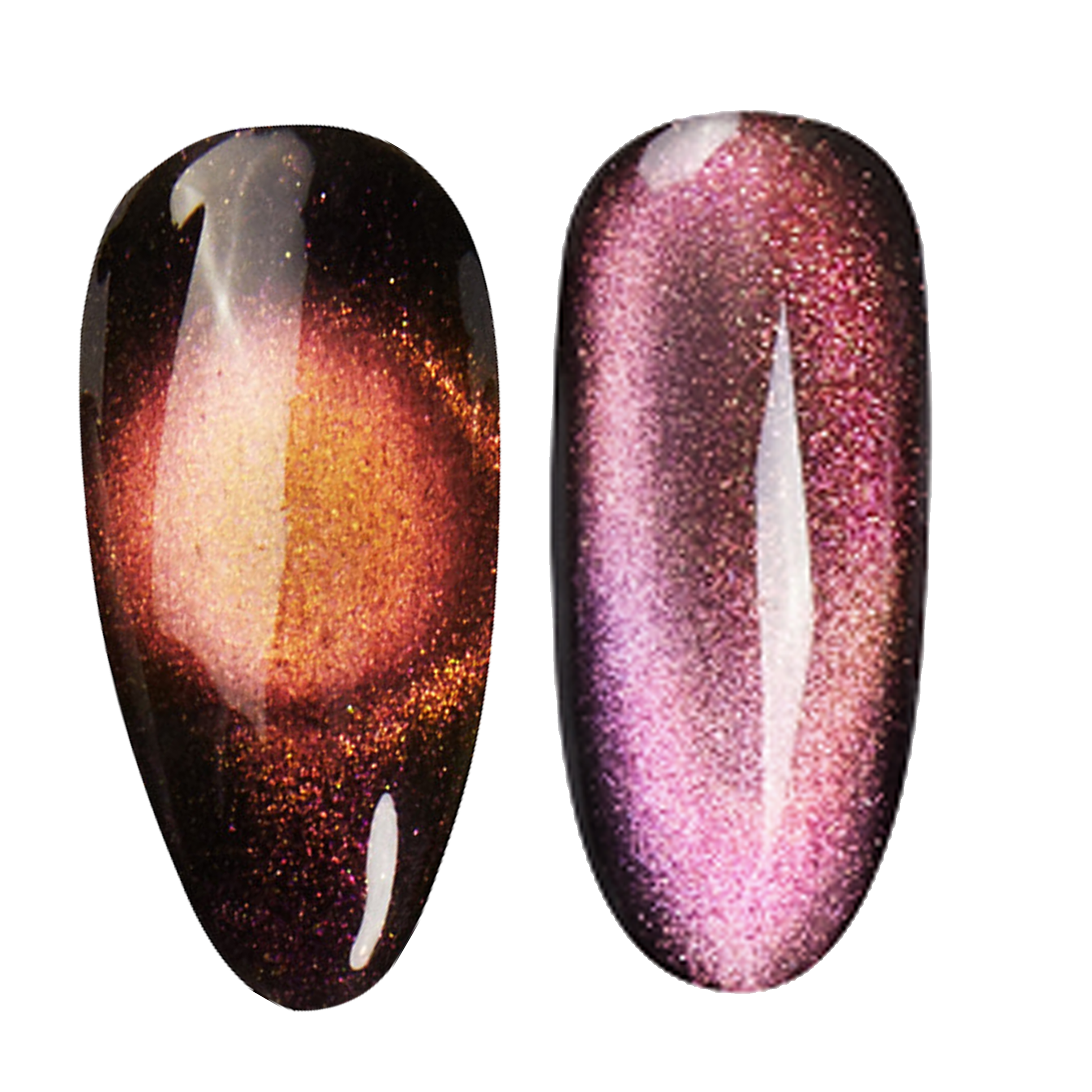 Cre8tion Mystical Cat Eye Soak - Off Gel Nail Polish, 0.5 oz/ 15mL
