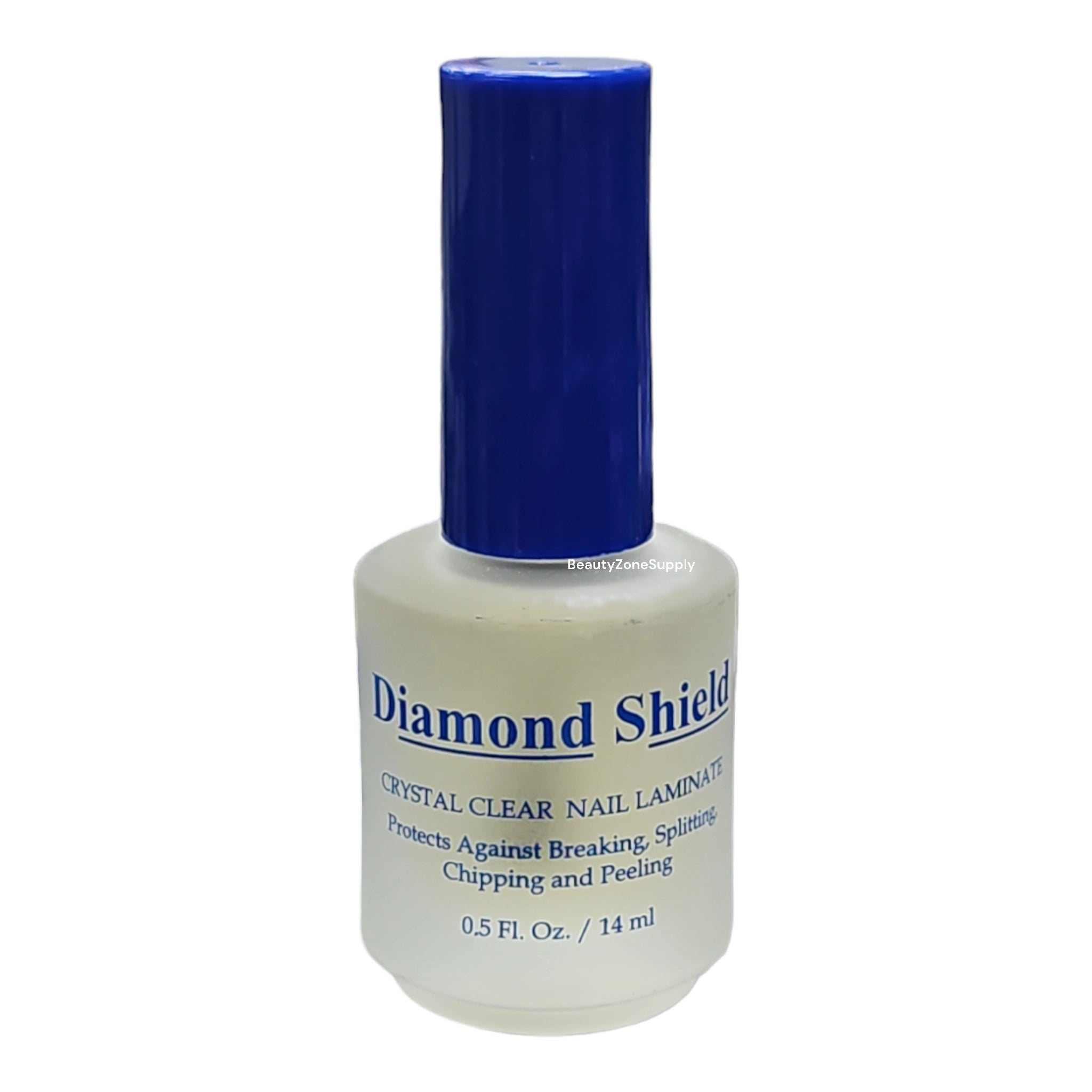 0.5 OZ Diamond Shield Crystal Clear Nail Top Coat for Beautiful Nails