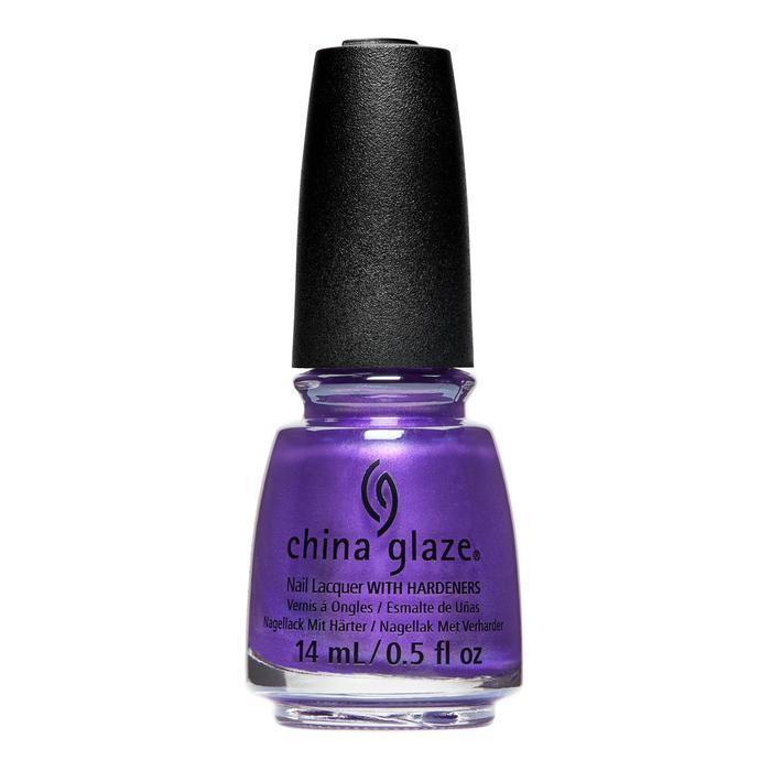 China Glaze 0.5 oz Purple Nail Polish - Purpletonium #85077