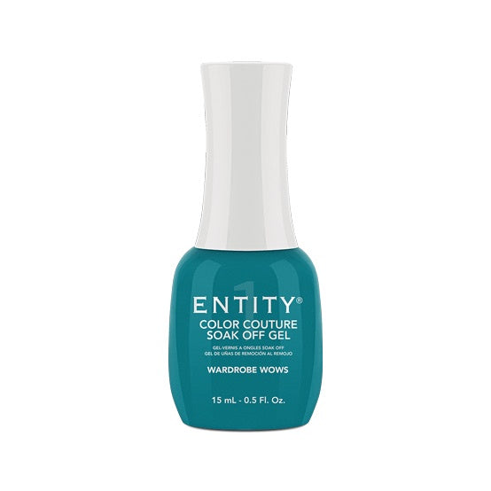 Entity Gel Wardrobe Wows 15 Ml Teal Crème, 0.5 Fl. Oz. #866
