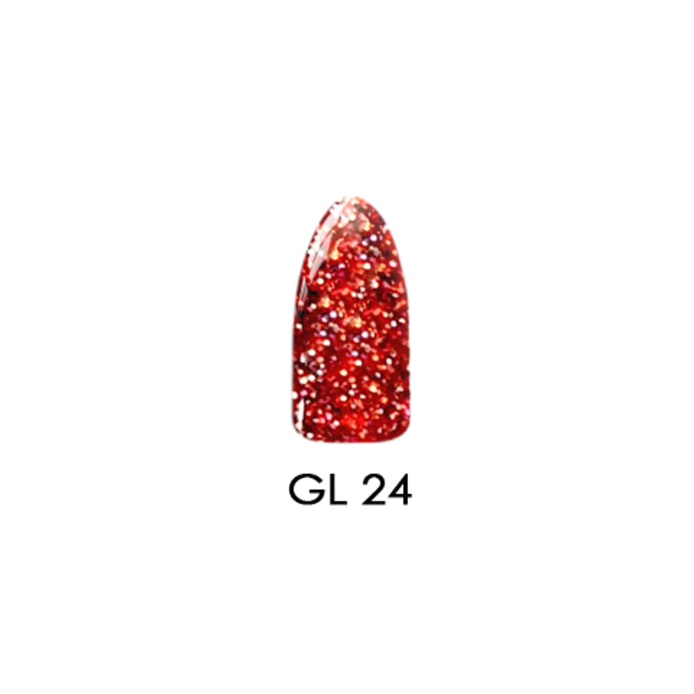 2 oz Glitter Collection GL24 Chisel Acrylic and Dipping Powder for Nail Art