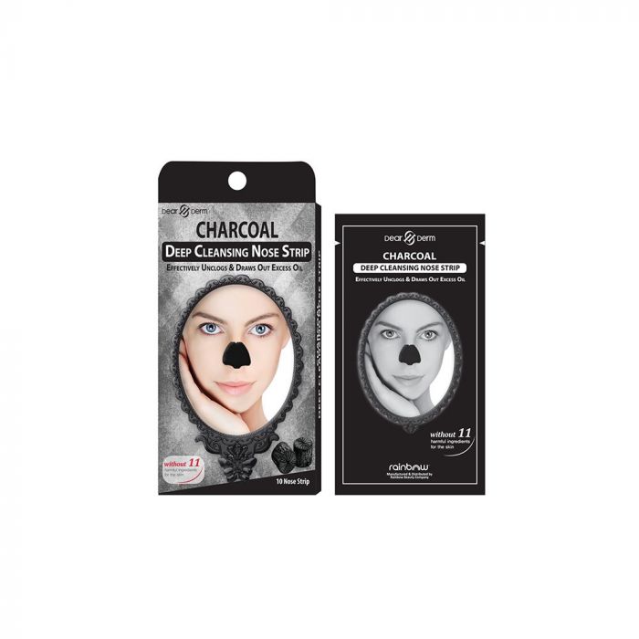 Dearderm 10-Piece Activated Charcoal Nose Strip Set