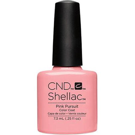 CND Shellac Pink Pursuit Gel Nail Polish - 0.25 Ounce