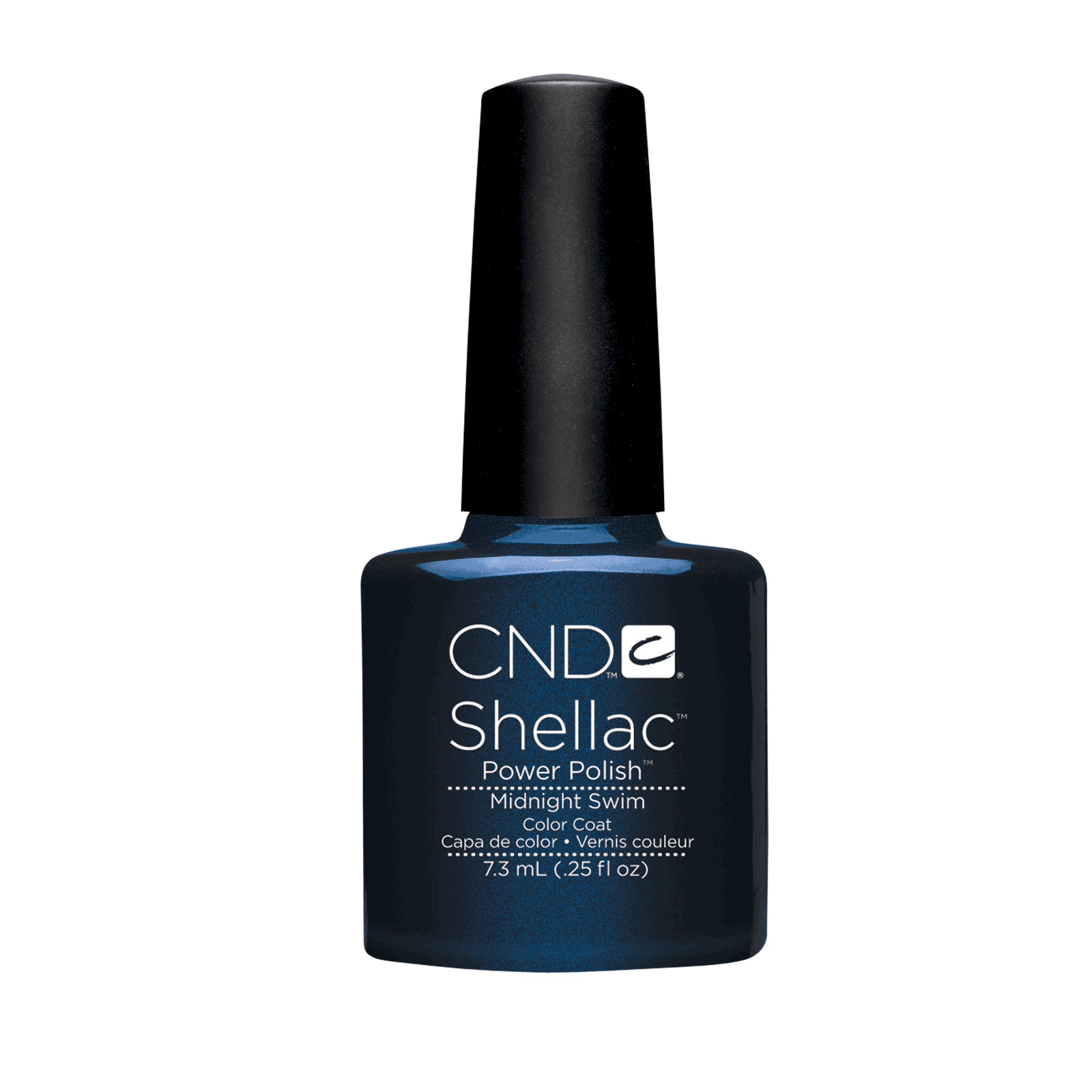CND Shellac Midnight Swim Nail Gel Polish, 0.25 Fluid Ounce