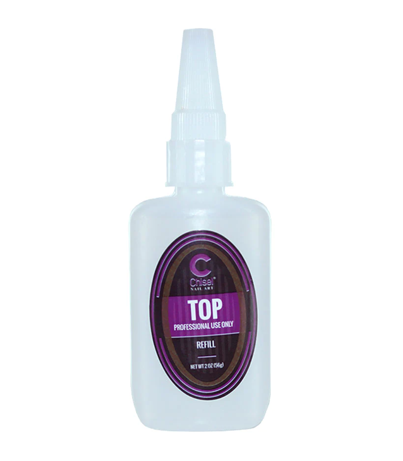 2 oz Refill of Chisel Dip Liquid #4 Top Coat for Nail Enhancement