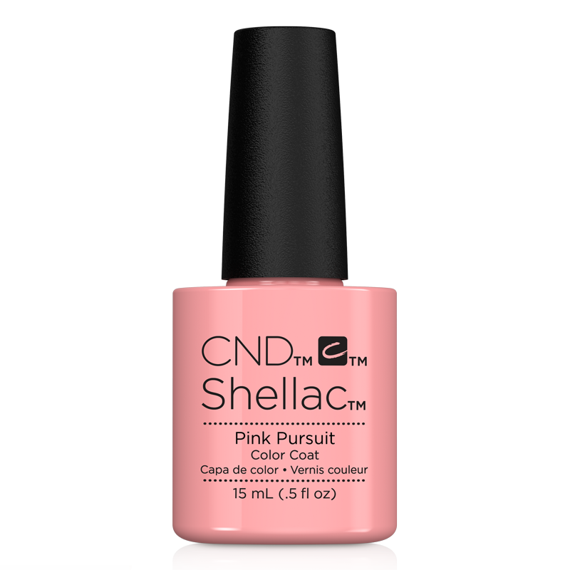 CND Shellac Gel Polish - Pink Pursuit, the World's Best - Selling Soak - Off Gel