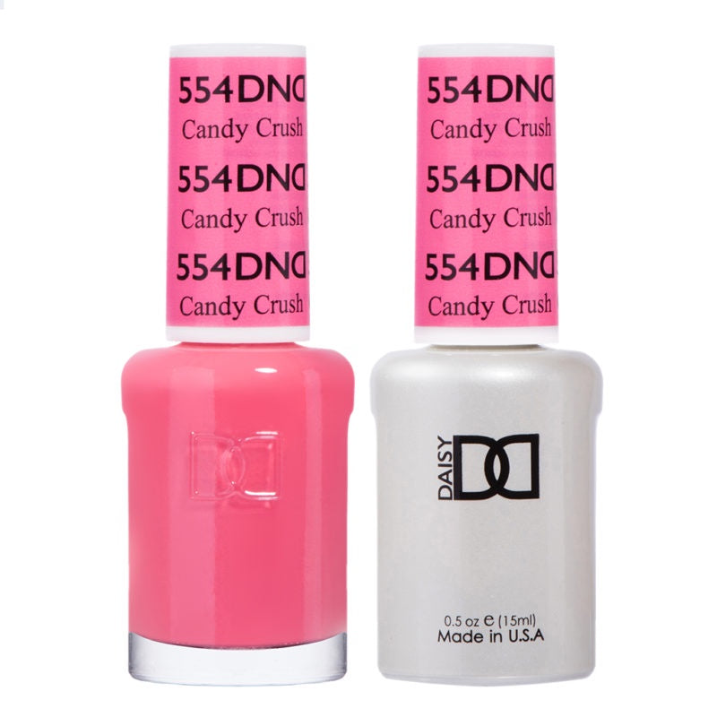 DND Duo Gel Polish & Matching Lacquer - Candy Crush Collection #554