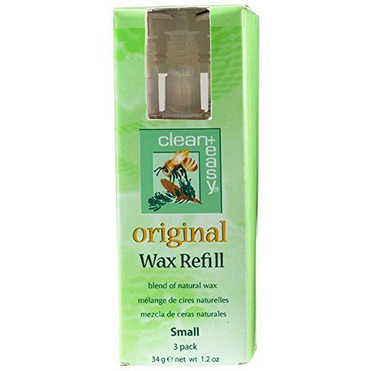 3-Pack Clean & Simple Small Original Wax Refill #41633