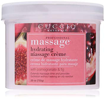 CUCCIO 26 oz Hydrating Body Massage Cream with Pomegranate and Fig Fragrance