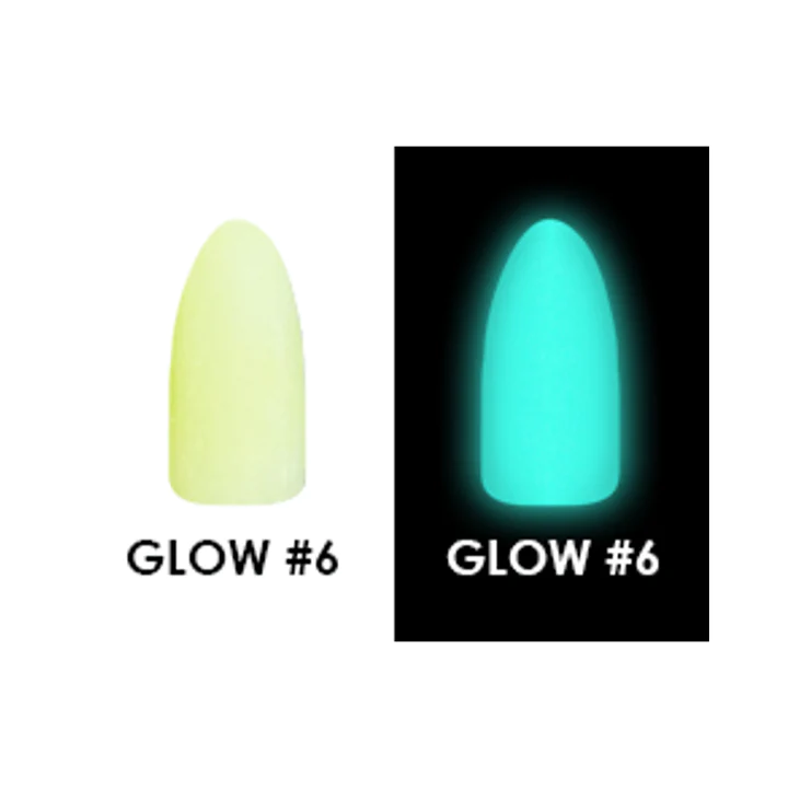 2 oz Chisel Glow In The Dark Acrylic & Dipping Powder Collection 06