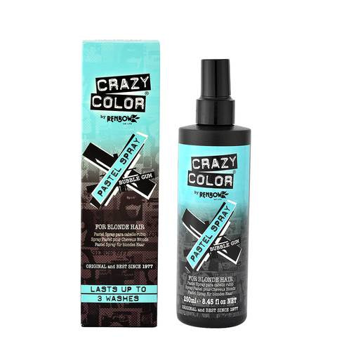 Crazy Color 250mL 8.45 oz Temporary Pastel BubbleGum Hair Spray