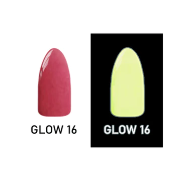 2 oz Glow-In-The-Dark Chisel Acrylic & Dipping Powder, Collection 16