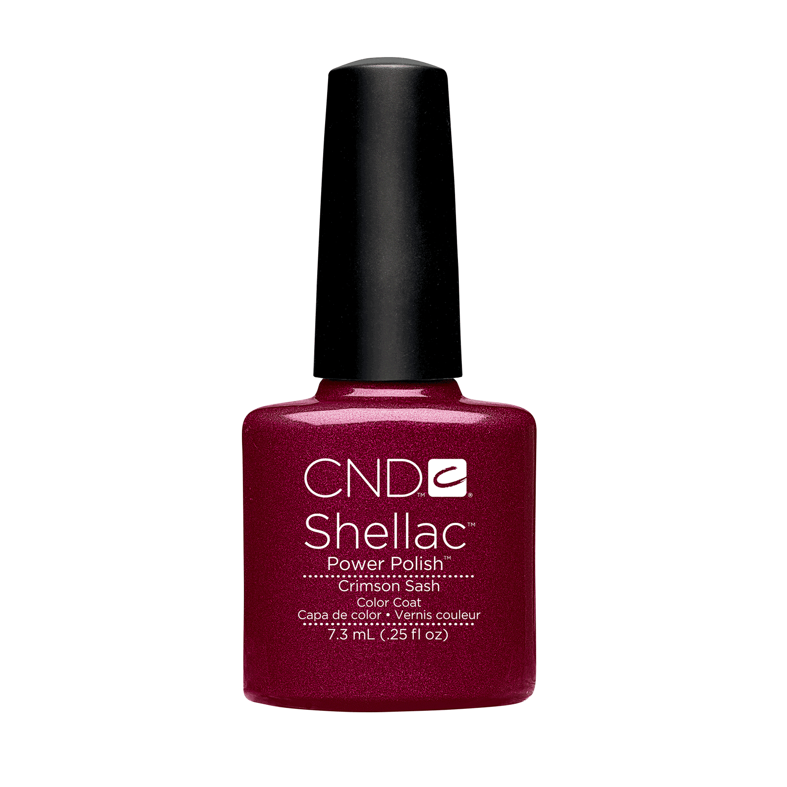 CND Shellac Gel Polish - Crimson Sash, 0.25 Fl Oz