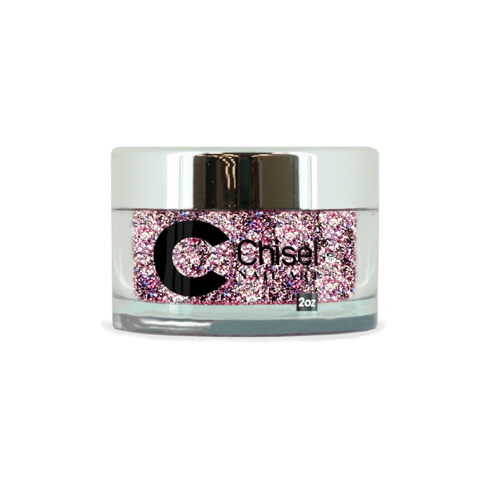 Chisel 2-Ounce Glitter Collection GL35 Acrylic and Dipping Powder for Nail Art