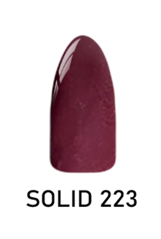 2 oz Chisel Solid Acrylic & Dipping Powder 223 for Colorful Nail Designs