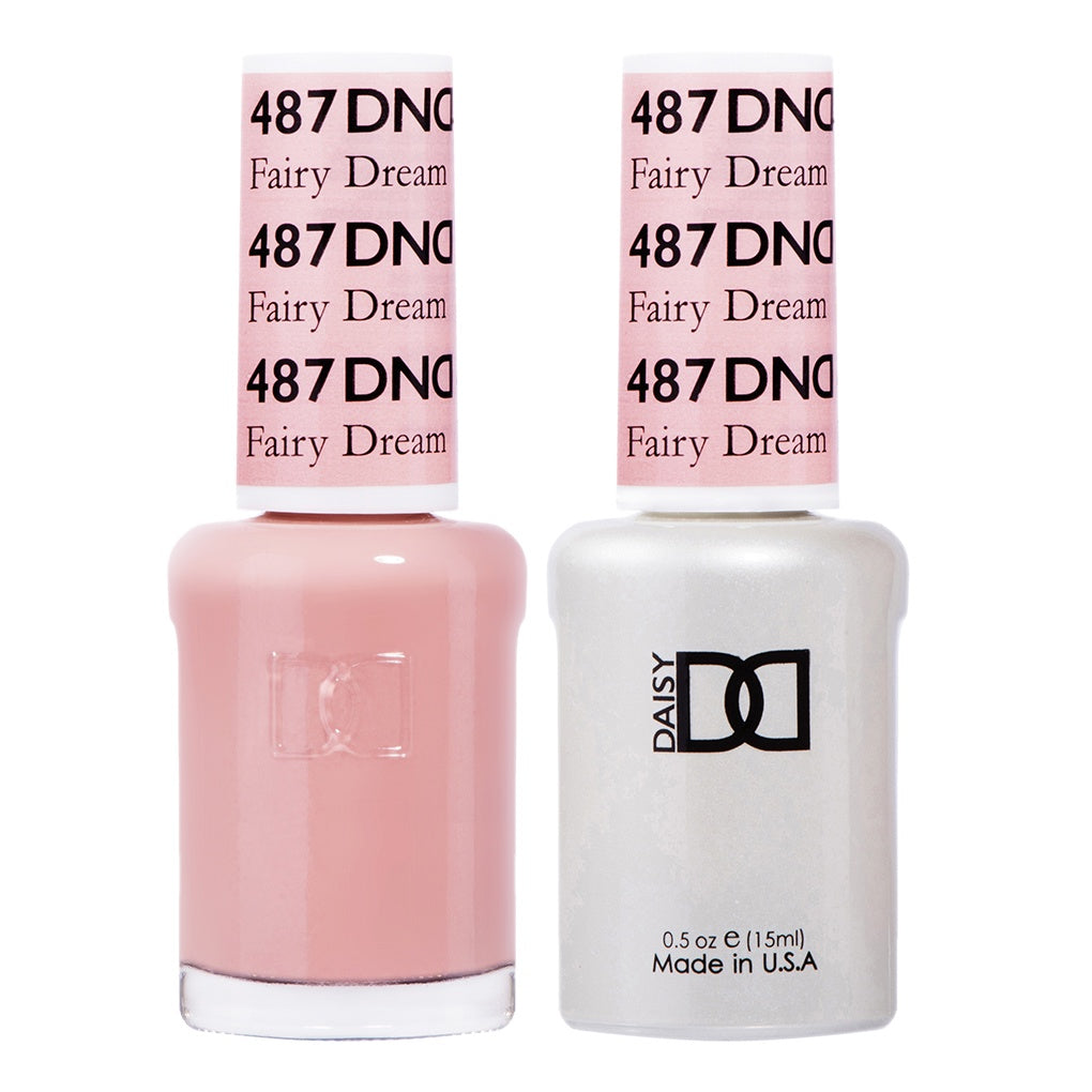 DND Duo Gel & Lacquer - Enchanting Fairy Dream Collection #487
