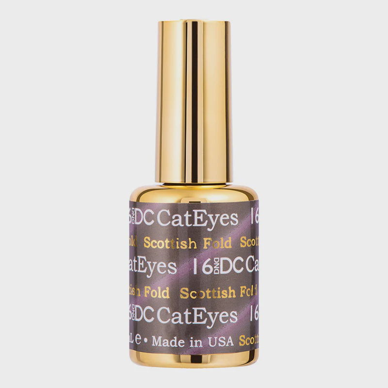 DC DND Cat Eye Gel Polish - #16 Scottish Fold, 0.6 Fluid Ounce