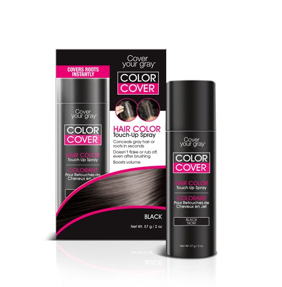 2 oz Gray Hair Touch - up Aerosol Spray for Color Coverage