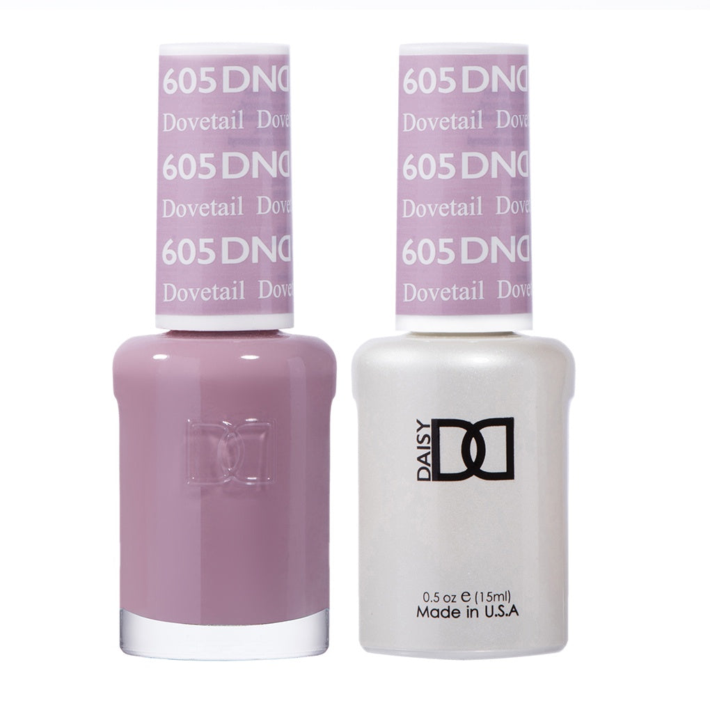 DND #605 Dovetail Duo Gel Polish and Matching Lacquer Set