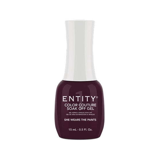 Entity Gel Sheer Perfection Nail Polish - 15 Milliliters | 0.5 Fluid Ounces, Shade #845