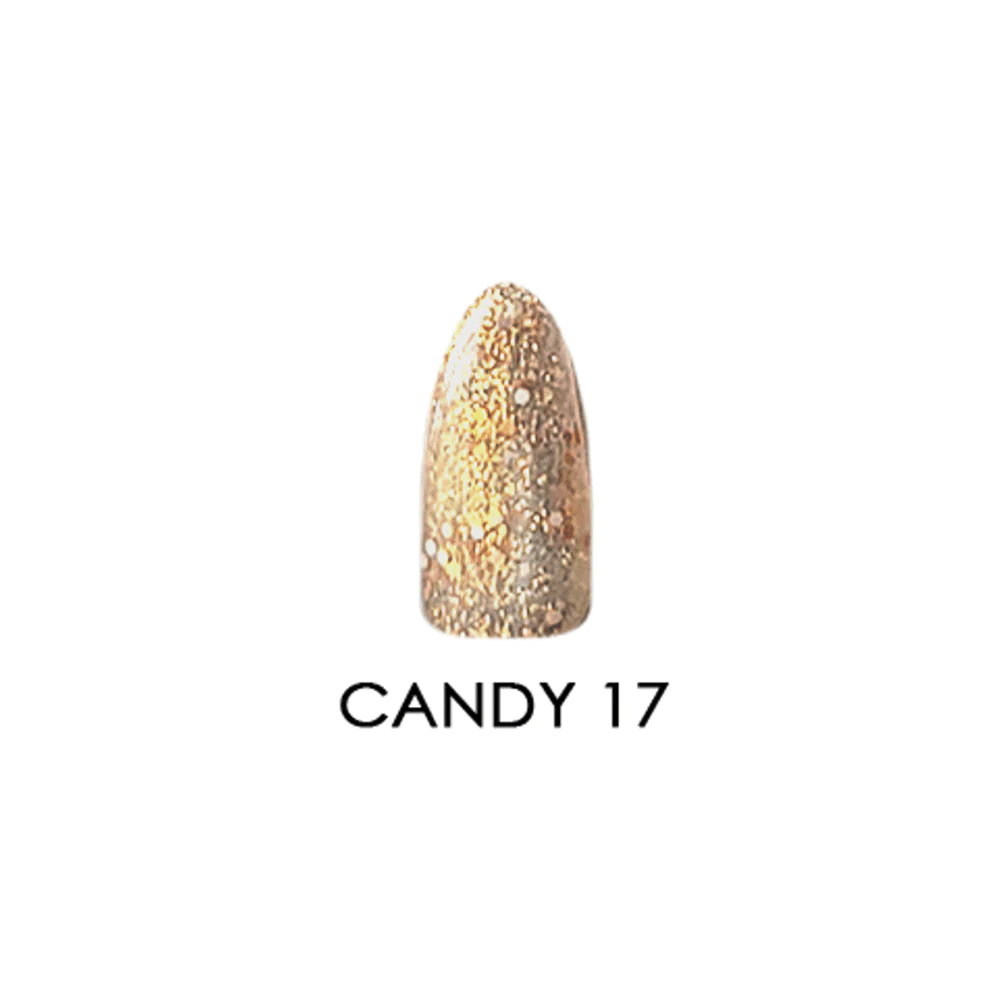 Chisel 2-Ounce Acrylic and Dipping Powder from the Candy Collection - CANDY 17 for Stamped Nail Designs