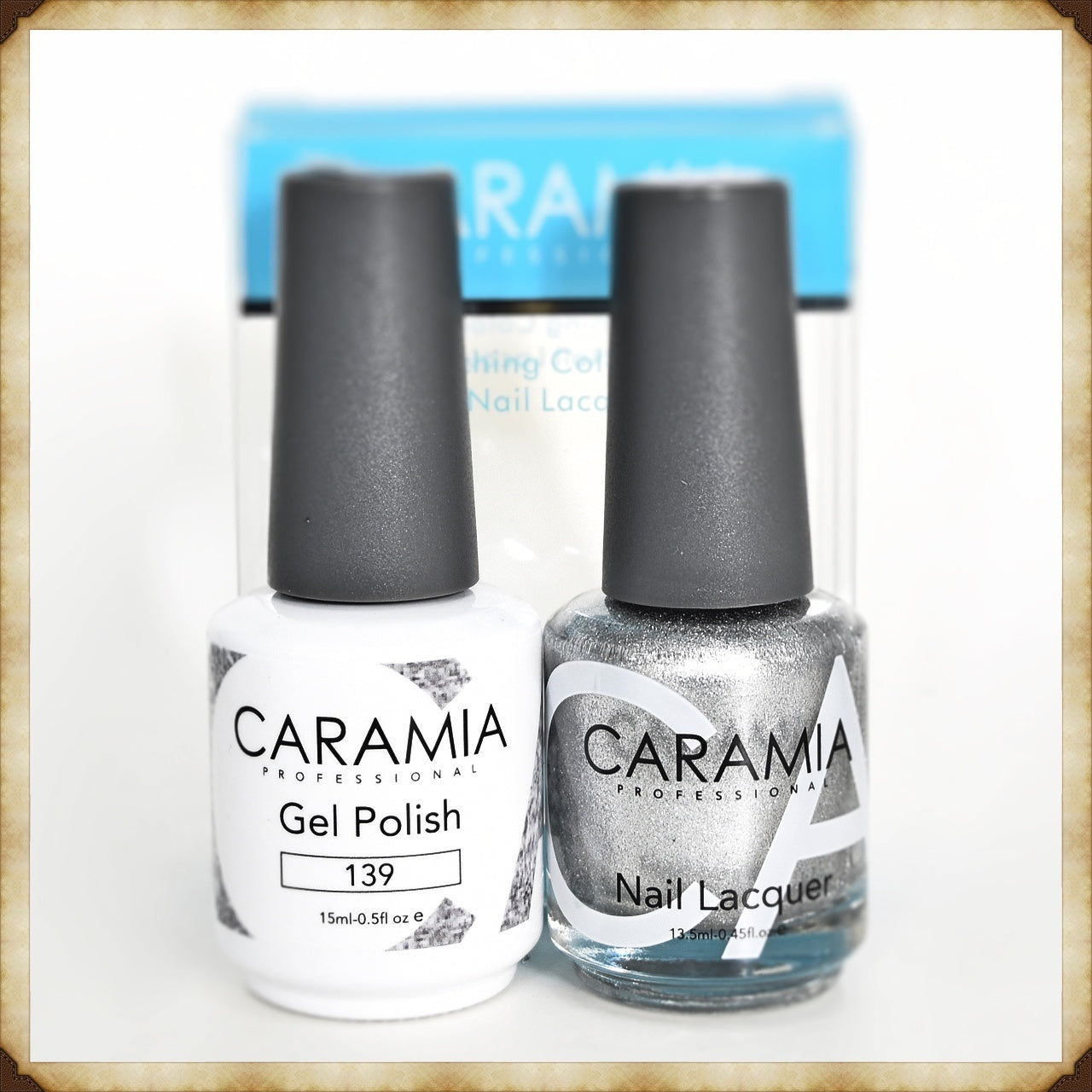 Caramia Duo 139 Gel and Lacquer Set