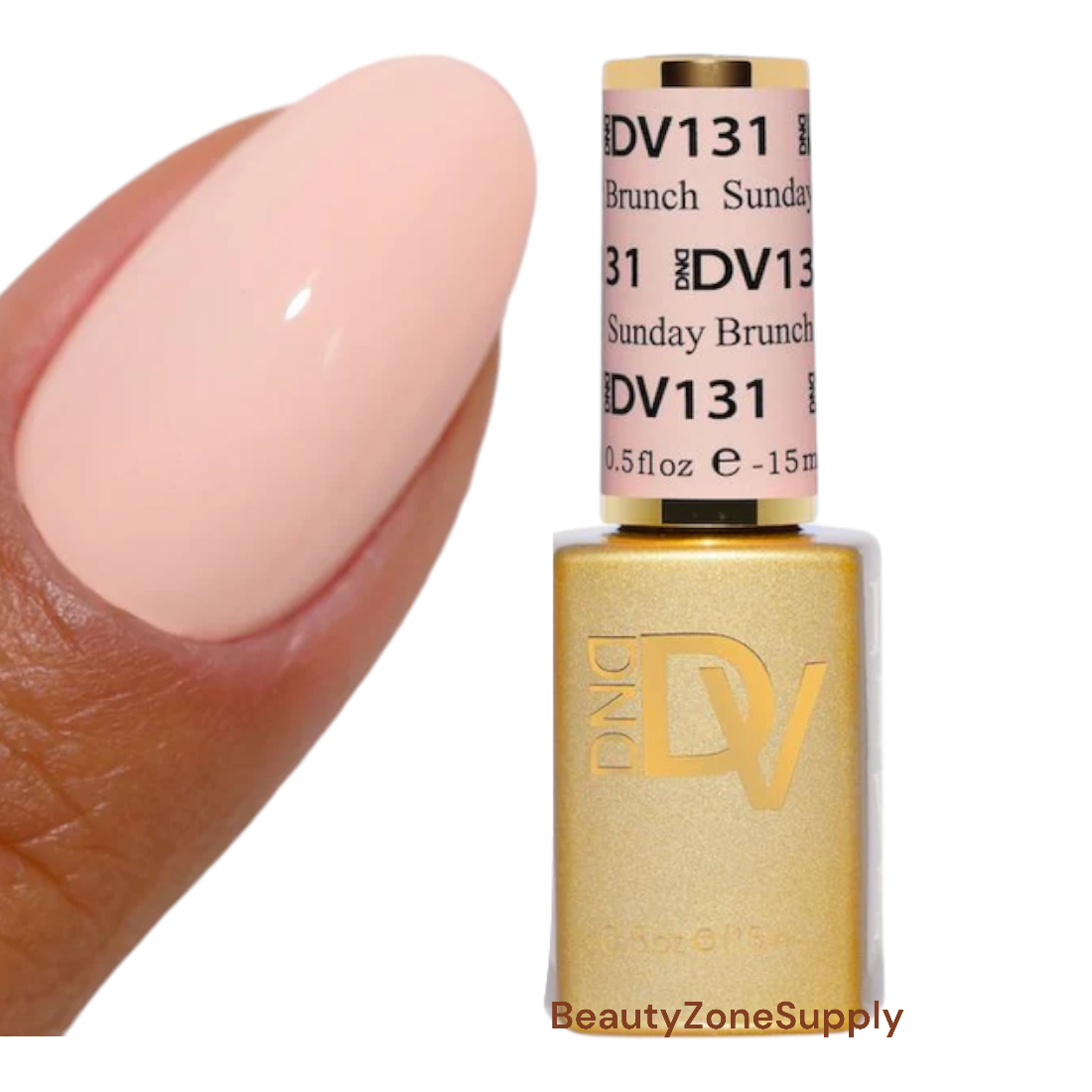 DND Diva 0.5 oz Gel Polish - 131 Sunday Brunch, USA - Assembled