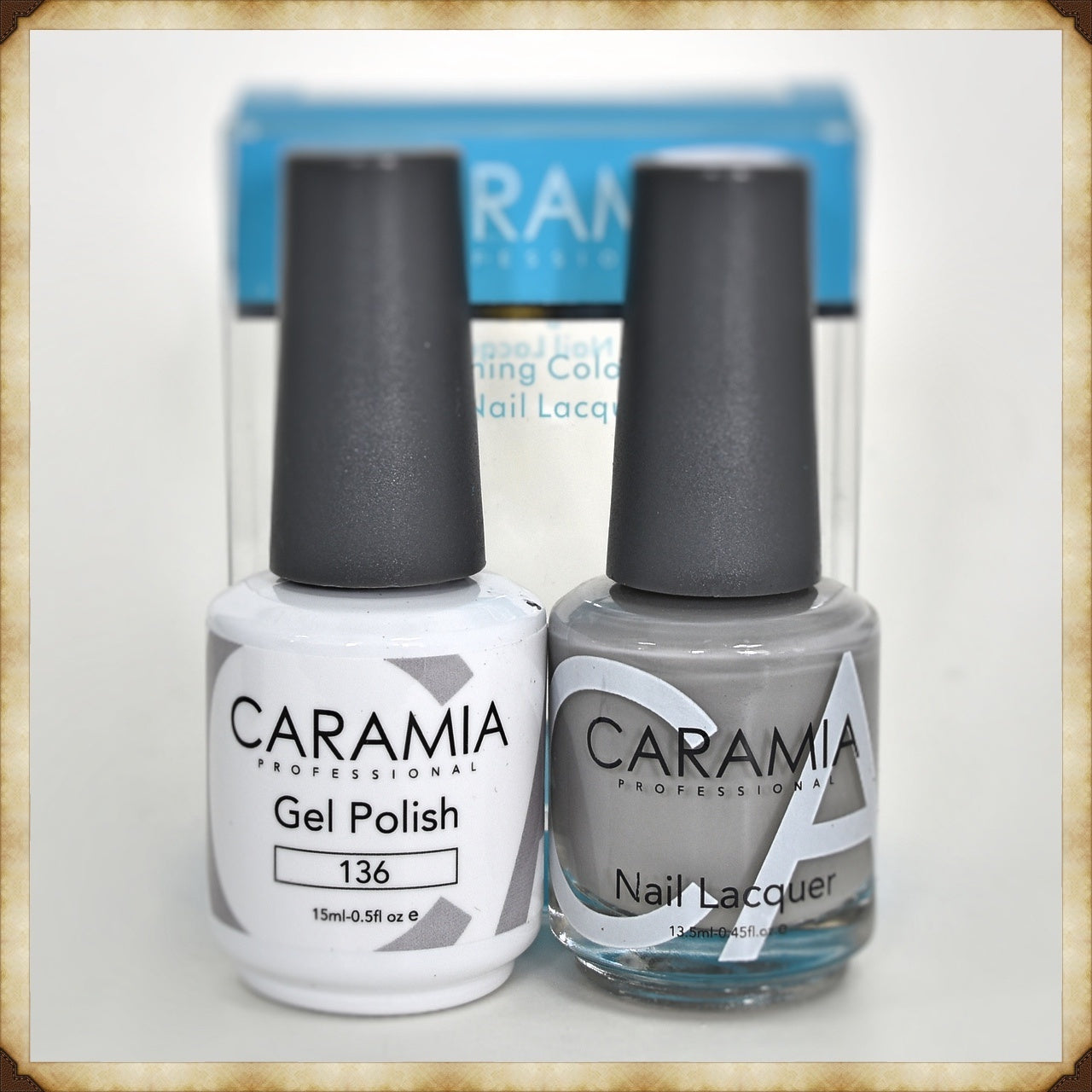 136 Caramia Duo Gel and Lacquer Set - High - Quality Nail Polish