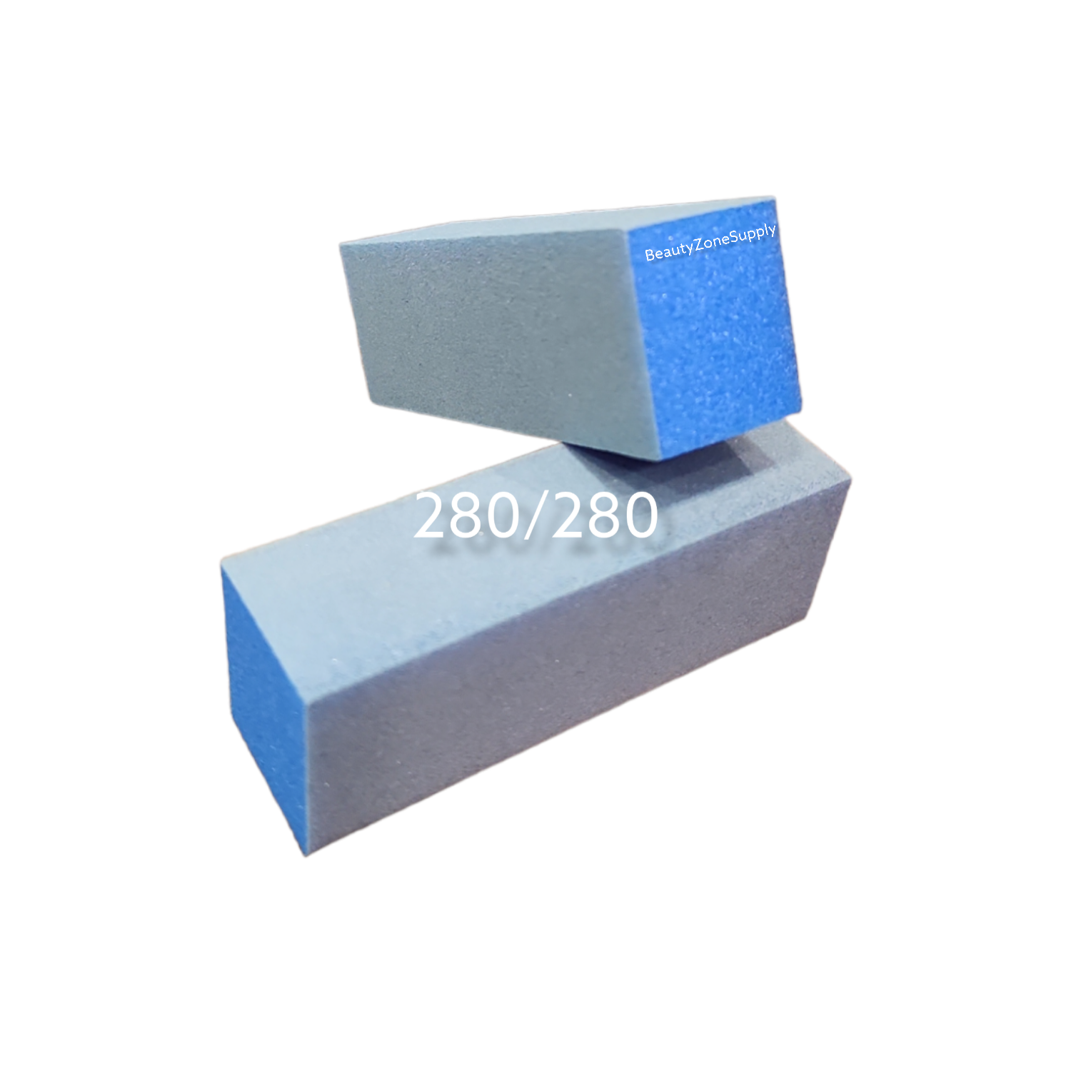 D20 Dixon Three - Way Buffer with Blue and White Grit (280/280), Pack of 500 Pieces