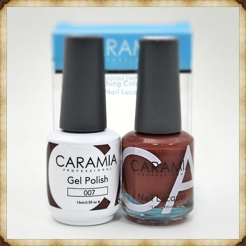 Caramia Duo Gel and Lacquer Set 007 - Premium Nail Solution