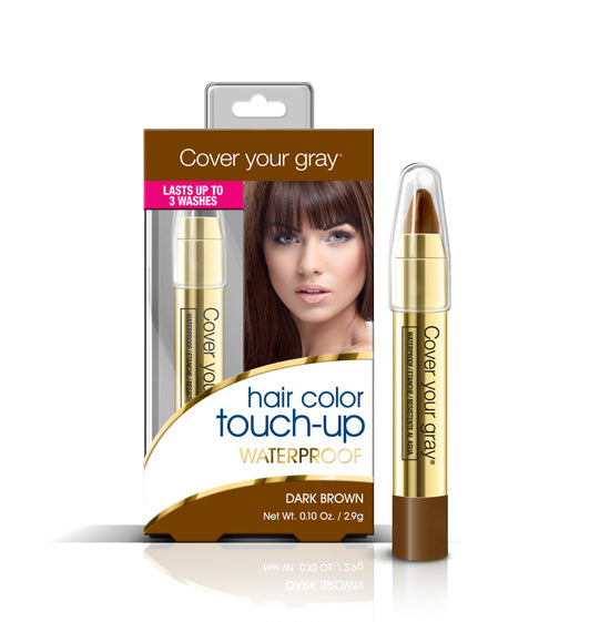Waterproof Hair Color Chubby Pencil (0.10 oz) for Covering Gray Hair