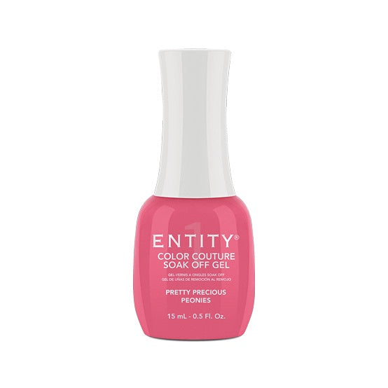 Entity Brand Gel Nail Polish - Pretty and Precious Peonies Shade, 15 Milliliters | 0.5 Fluid Ounces, Product Code #684