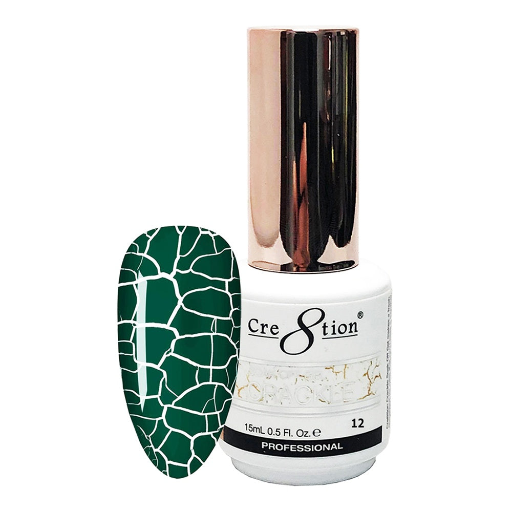 Cre8tion Crackle Soak-Off Gel Nail Polish #12