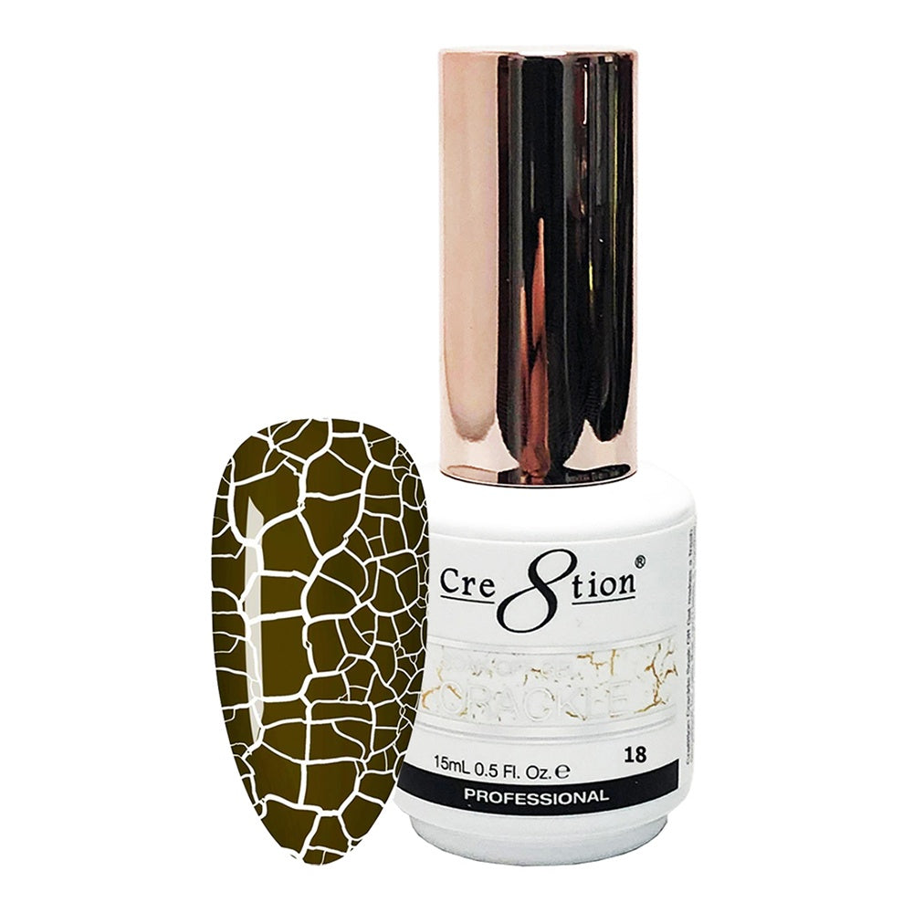 Cre8tion #18 Premium Soak-Off Crackle Gel