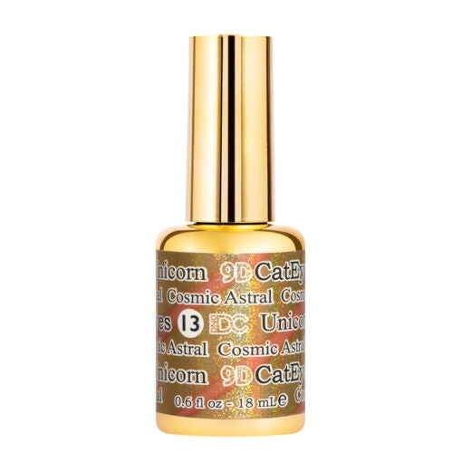 DC DND 9D Cat Eye Unicorn Gel Polish #13 - Cosmic Astral, 0.5 Ounce