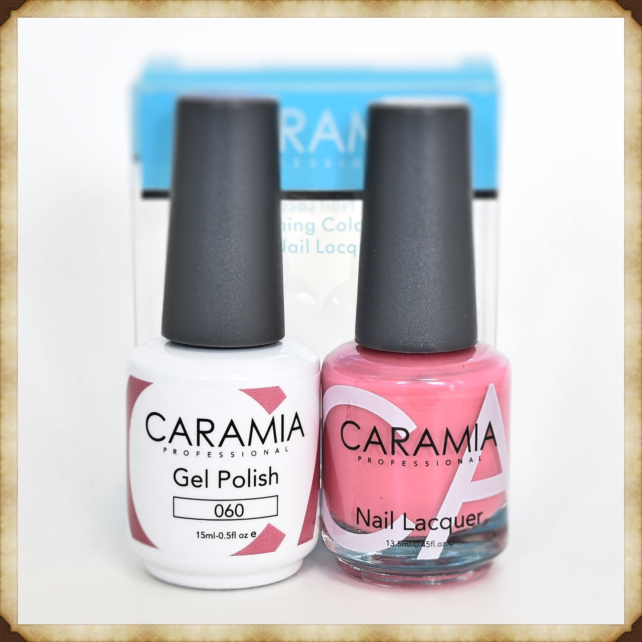 Caramia Duo 060 Gel and Lacquer Set, Single Pack