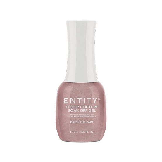 Entity Gel Dress The Part Taupe Shimmer Gel, 15 Ml (0.5 Fl. Oz.) #874